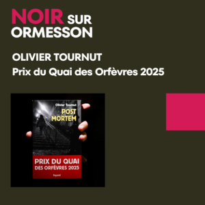 Rencontrez le lauréat du Prix du Quai des Orfèvres 2025 !