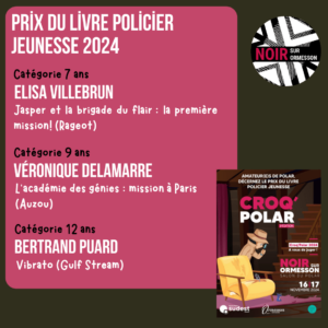 Les Prix du Livre policier Jeunesse 2024