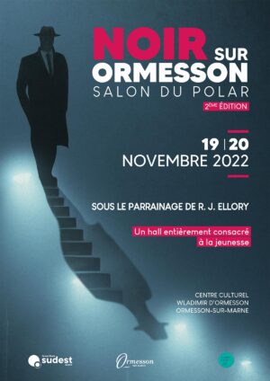 2022 noir sur Ormesson mediatheque affiche